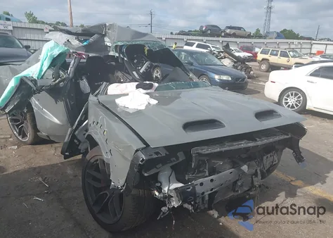 2023 Dodge Challenger Srt Hellcat Redeye Widebody Jailbreak из США, поврежденный, VIN 2C3CDZC9XPH624818